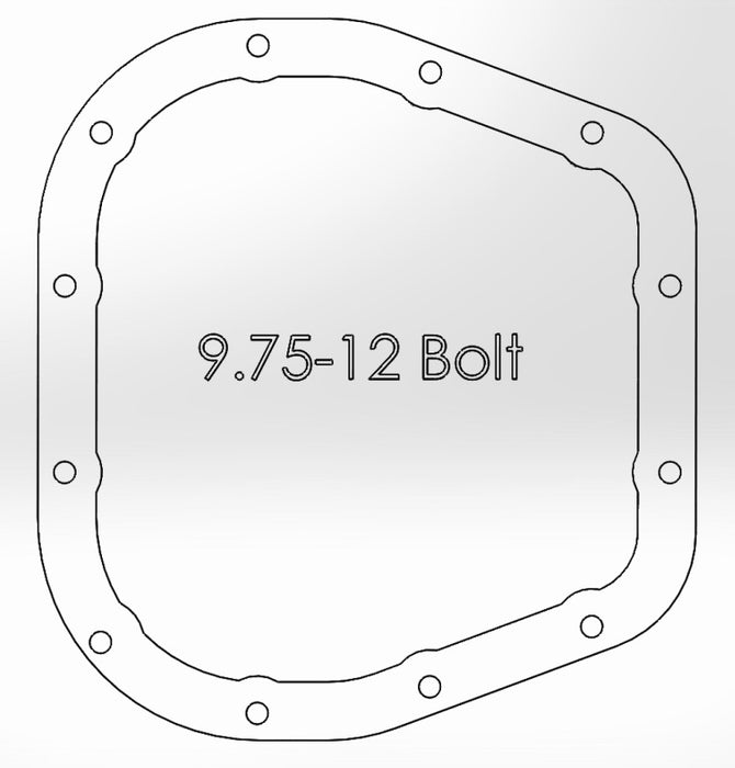 Couvercle de différentiel arrière aFe Power (usiné) 12 boulons 9,75 po 97-16 Ford F-150 avec huile pour engrenages 4 QT