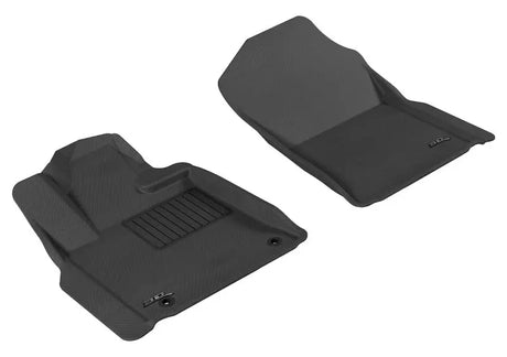 3D MAXpider 2012-2020 Toyota Tundra Reg/DBL/Crewmax/Sequoia Kagu 1st Row Floormat - Black 3D MAXpider
