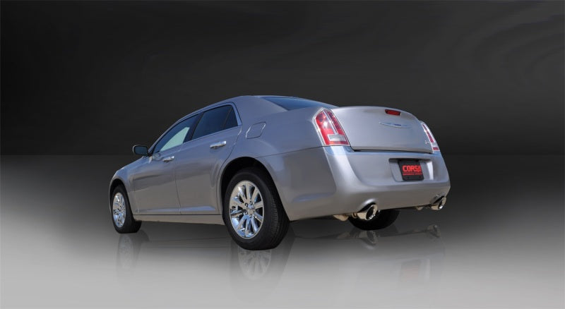 Échappement arrière poli Xtreme Cat-Back pour Chrysler 300 R/T 5,7 L V8 Corsa 11-13