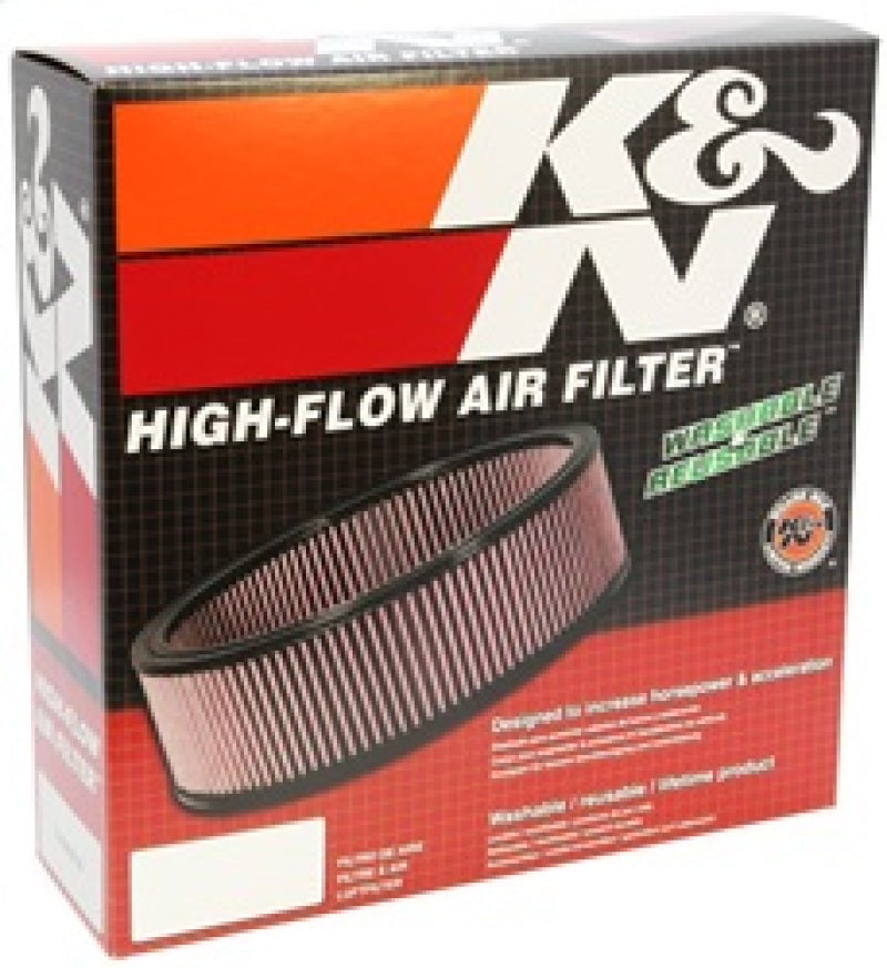 Filtre à air de rechange K&amp;N pour voitures et camions FORD L4, L6, 1968-86