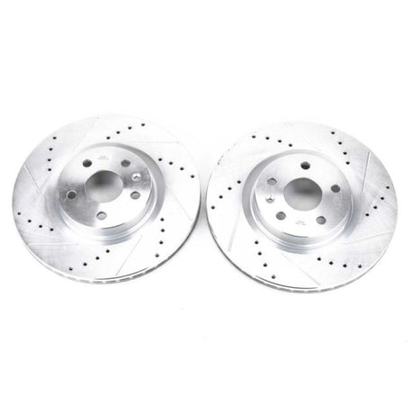 Disques de frein avant percés et fendus Power Stop 08-14 Cadillac CTS Evolution - Paire