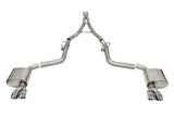 Corsa 15-21 Challenger SRT/Hellcat/Demon/Redeye 2,75 pouces Valved CB DR Exit avec double embouts Pol Pro de 3,5 pouces