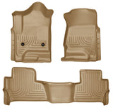 Revêtements de sol Husky Liners 2015 Chevy/GMC Tahoe/Yukon WeatherBeater Combo Tan