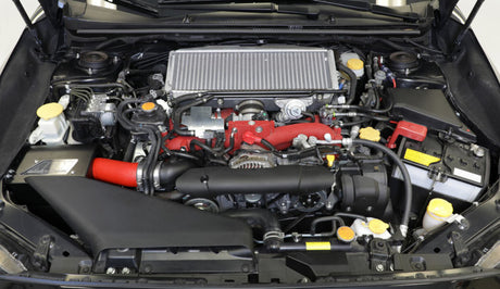 Système d'admission d'air froid AEM 2018 Subaru WRX STI 2,5 L H4 F/I - Rouge froissé