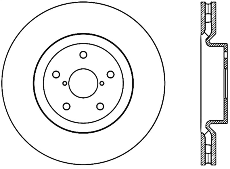 Disque de frein sport percé StopTech