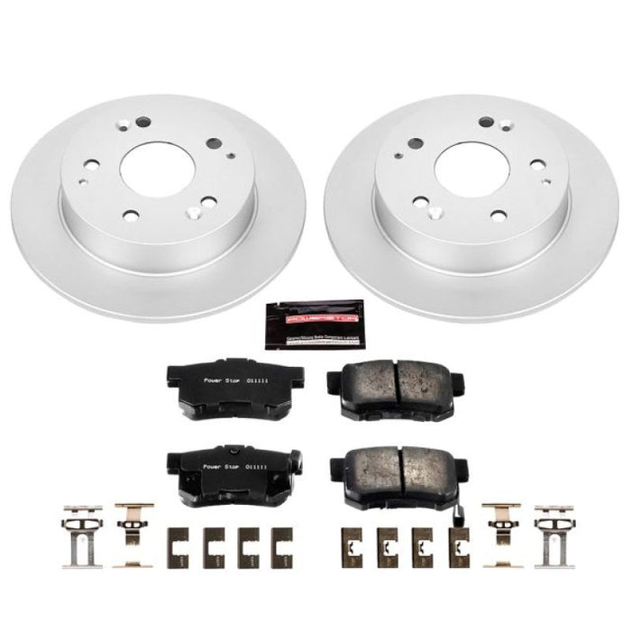 Kit de freins arrière Power Stop 97-01 Acura Integra Z17 Evolution Geomet avec revêtement