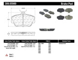 Plaquettes de frein StopTech Performance