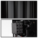 Spyder 07-16 Jeep Wrangler Version 2 Light Bar LED Tail Lights - Smoke (ALT-YD-JWA07V2-LBLED-BSM)
