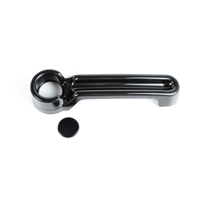 Couvre-poignée de porte Rugged Ridge noir à peindre pour Jeep Wrangler JK 07-18