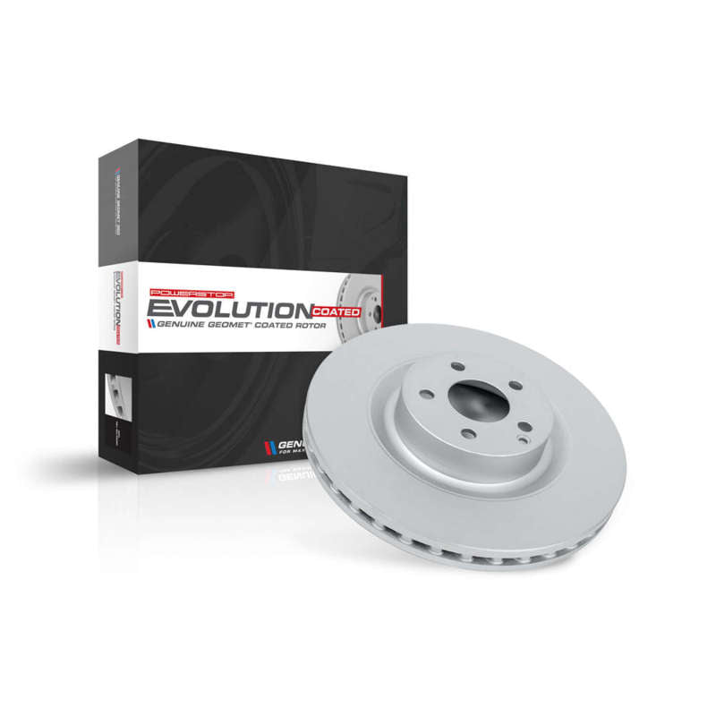 Power Stop 15-19 Ford Edge Rear Evolution Geomet Coated Rotor