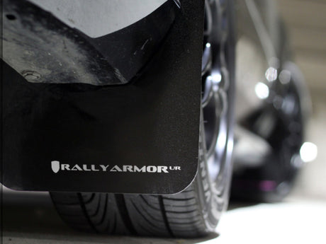 Bavette garde-boue Rally Armor 12-16 Subaru Impreza noire UR avec logo blanc