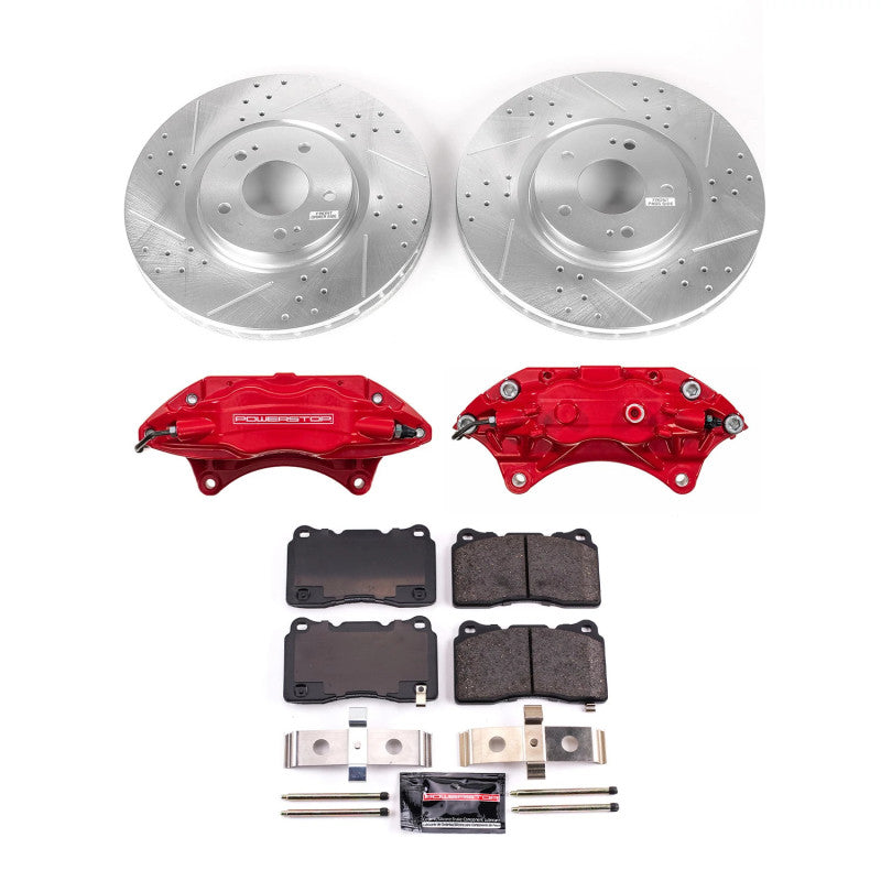 Kit Power Stop 03-06 Mitsubishi Lancer Z23 Evolution avec étriers