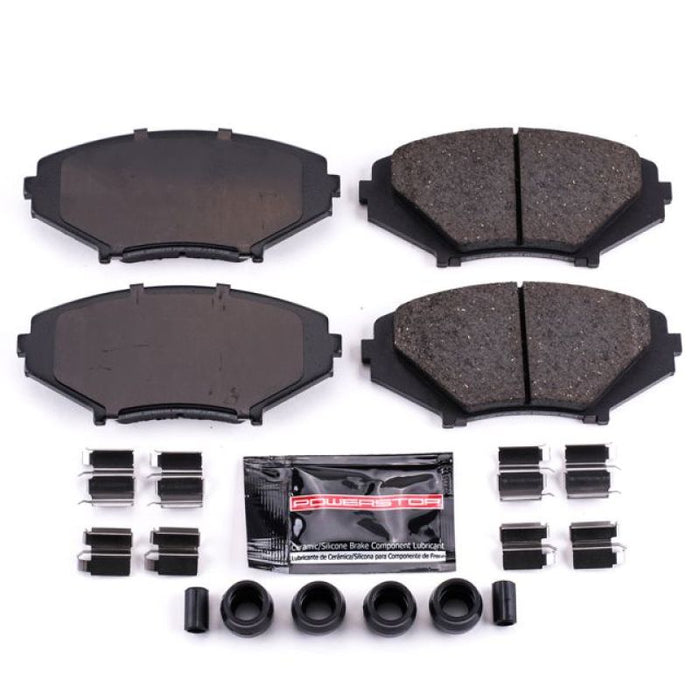 Plaquettes de frein sport Power Stop 04-11 Mazda RX-8 Z23 Evolution avant avec matériel