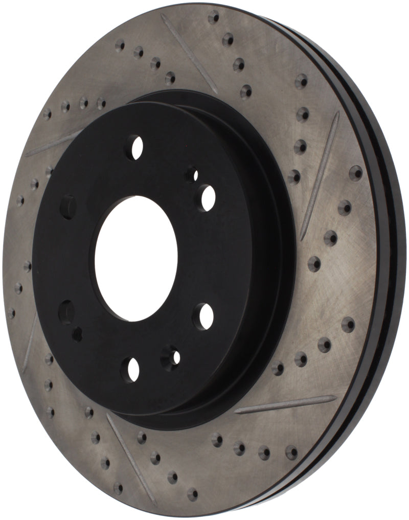 Rotor avant gauche rainuré et percé StopTech 05-10 GMC Sierra 1500 (avec tambour arrière) / 07-09 GMC Yukon