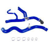 Kit de tuyaux de refroidissement en silicone bleu Mishimoto 17-19 Ford Raptor 3,5 L EcoBoost