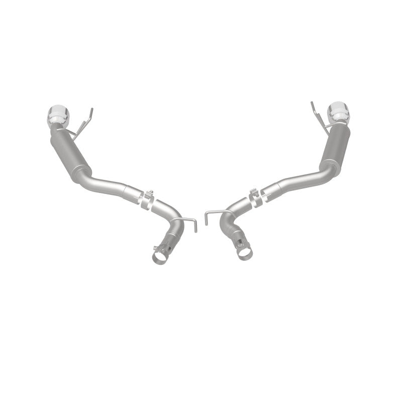 Essieu arrière MagnaFlow, SS, 2,5 po, compétition, double polissage fendu, embout de 4,5 po, Ford Mustang Ecoboost 2015