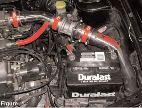 Injen 97-01 Sentra 2.0L uniquement 200SX 2.0L uniquement SER 2.0L Prise d'air froid polie
