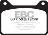 Plaquettes de frein hautes performances Yellowstuff d'EBC Brakes