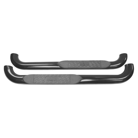 Marchepieds ovales Nerf Platinum 4 de Westin pour Ford F-150 Reg Cab 2015-2018 - Noir