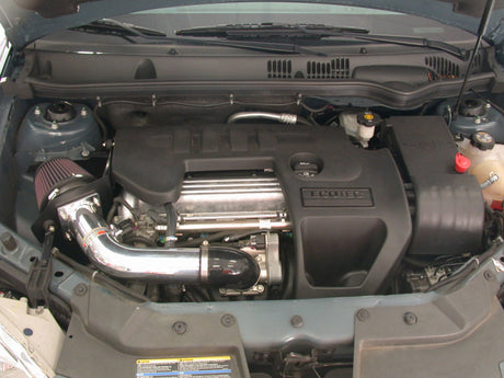 Admission à vérin court K&amp;N 05-09 Chevy Cobalt 2,2 L Silver Typhoon