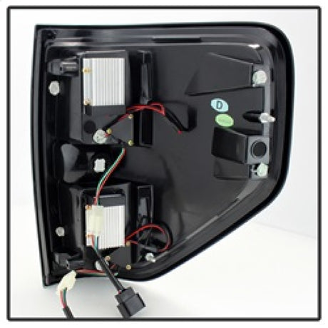 Feux arrière LED Spyder Ford F150 09-14 Noir ALT-YD-FF15009-LED-BK