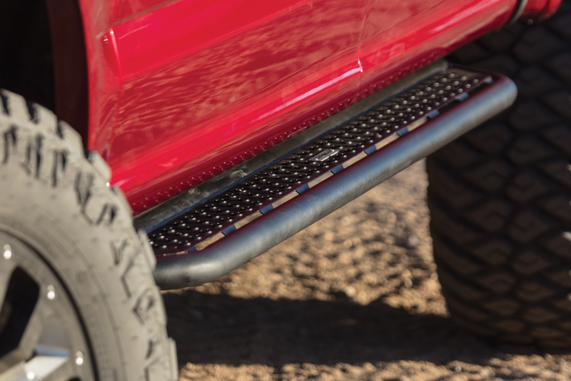 Kit complet de marchepieds latéraux Go Rhino 09-19 Ram 1500 Dominator Extreme D6 avec marchepieds latéraux et supports