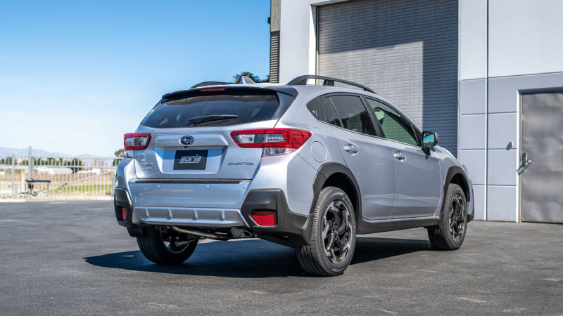 Échappement Borla 18-21 Subaru Crosstrek 2,5 L S-Type 3,5 pouces avec embout d'essieu arrière