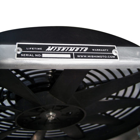 Kit de carénage de ventilateur en aluminium Mishimoto 01-07 Mitsubishi Lancer Evo