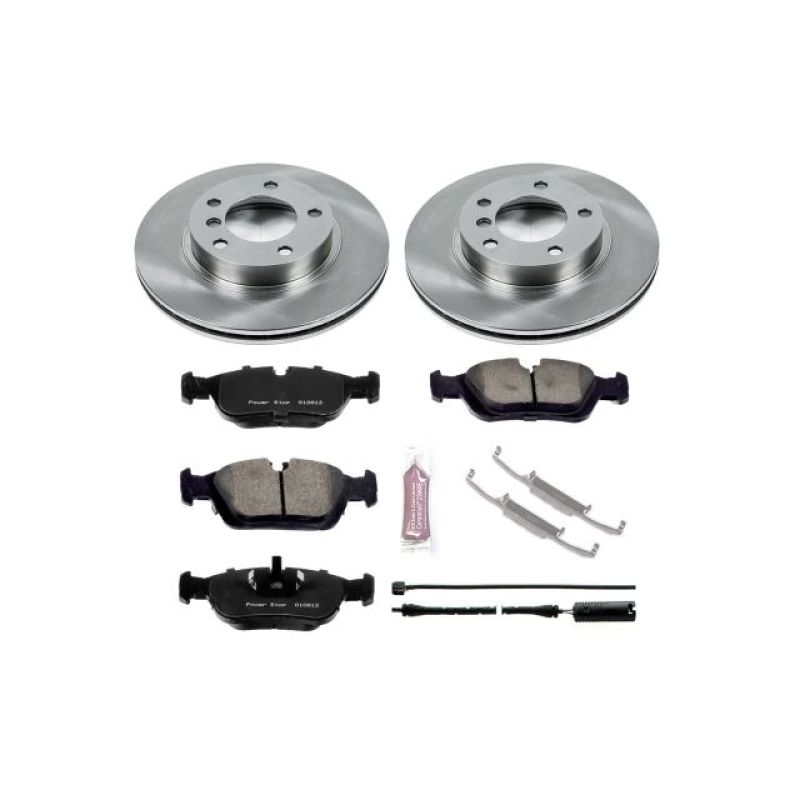 Kit de freins avant Power Stop Autospecialty pour BMW 318i 92-98