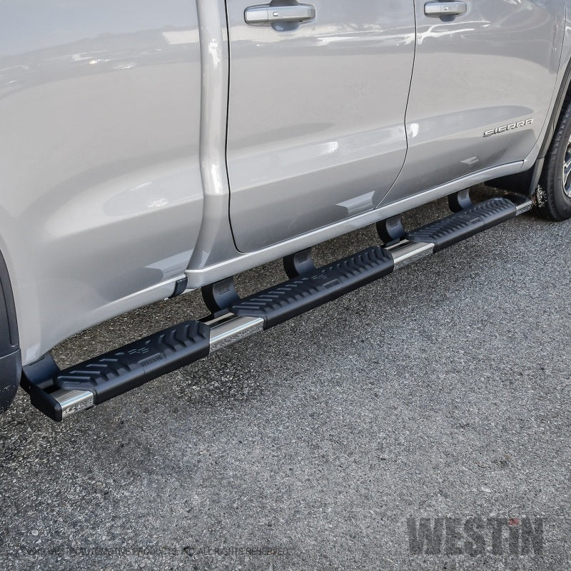 Marchepieds modulaires Nerf R5 Westin 2019 pour Chevrolet Silverado/Sierra 1500 Crew Cab (5,5 pi) - SS