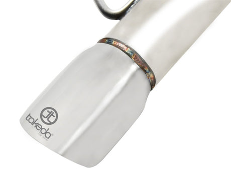 aFe Takeda Exhaust Cat-Back 304 Acier inoxydable 11-14 Nissan Juke L4 1.6L (t) Embout poli