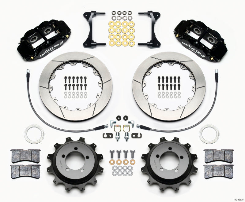 Kit de jantes arrière Wilwood Narrow Superlite 4R 12,88 pouces 99-05 WRX / 99-07 Impreza