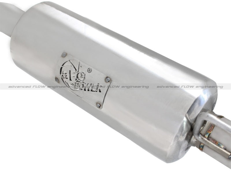 aFe Takeda Exhaust Cat-Back 304 Acier inoxydable 11-14 Nissan Juke L4 1.6L (t) Embout poli