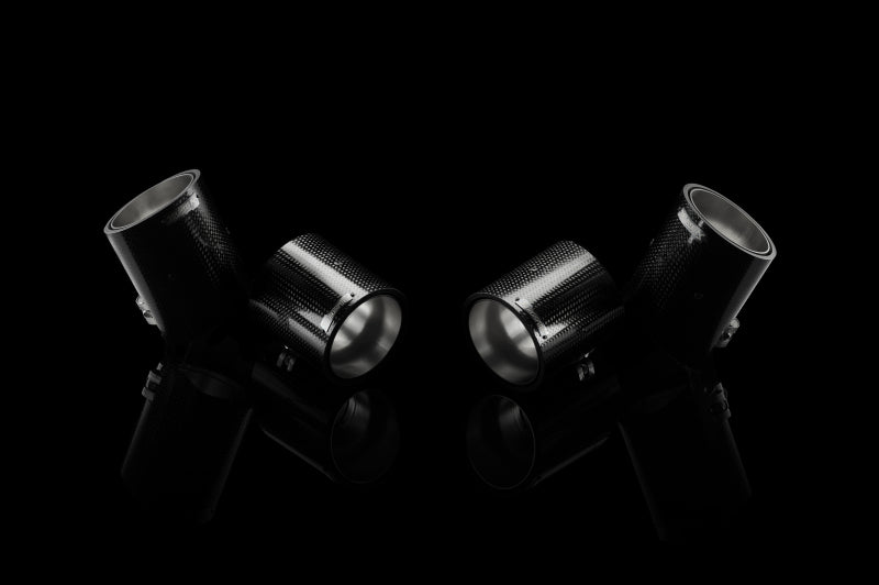 Ensemble de tuyaux d'échappement Akrapovic 11-12 pour BMW Série 1 M Coupé (E82) (carbone)