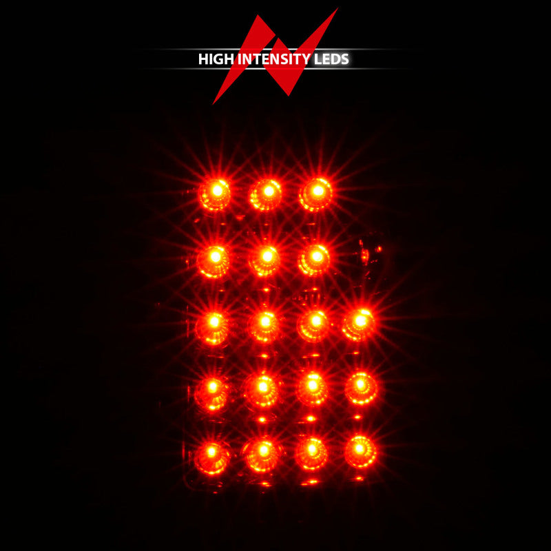 Feux arrière à LED ANZO 2003-2006 Chevrolet Silverado 1500 Rouge/Clair