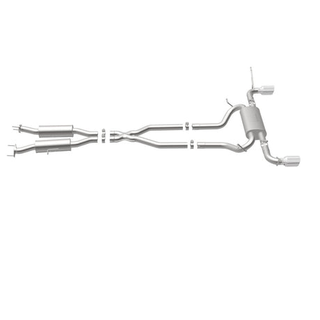 Cat-Back MagnaFlow SS 2,5 pouces double division arrière 4 pouces embout noir 11-16 Jeep Grand Cherokee 5,7 L V8/3,6 L V6