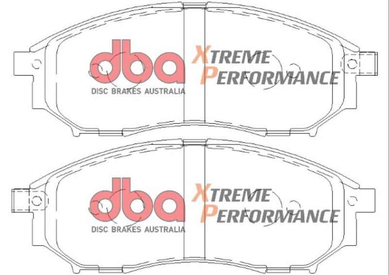 DBA 09 Nissan 350Z / 05-08 Infiniti G35 sans plaquettes de frein avant Brembo XP650