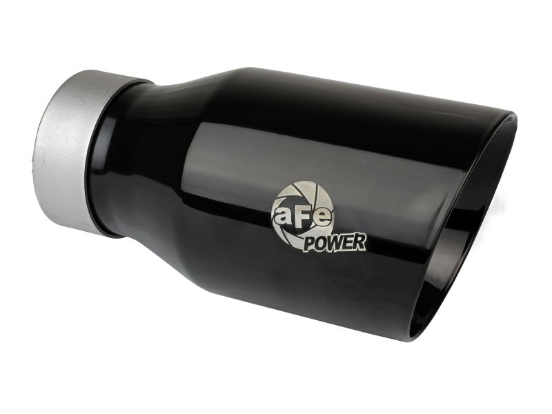 aFe 20-21 Jeep Wrangler Système d'échappement arrière DPF en acier inoxydable 304 à gros alésage HD 3 pouces - Embout noir