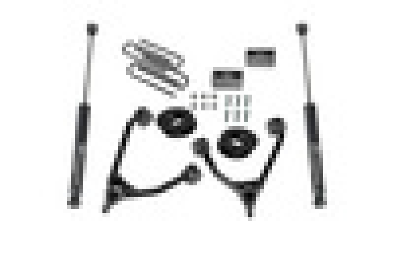 Kit de levage Superlift 07-16 Chevy Silv 1500 2WD 3,5 pouces avec bras de suspension en acier moulé et amortisseurs arrière