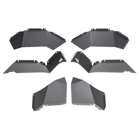 Doublures de garde-boue arrière intérieures pour Jeep Wrangler JL 2018+ Rugged Ridge
