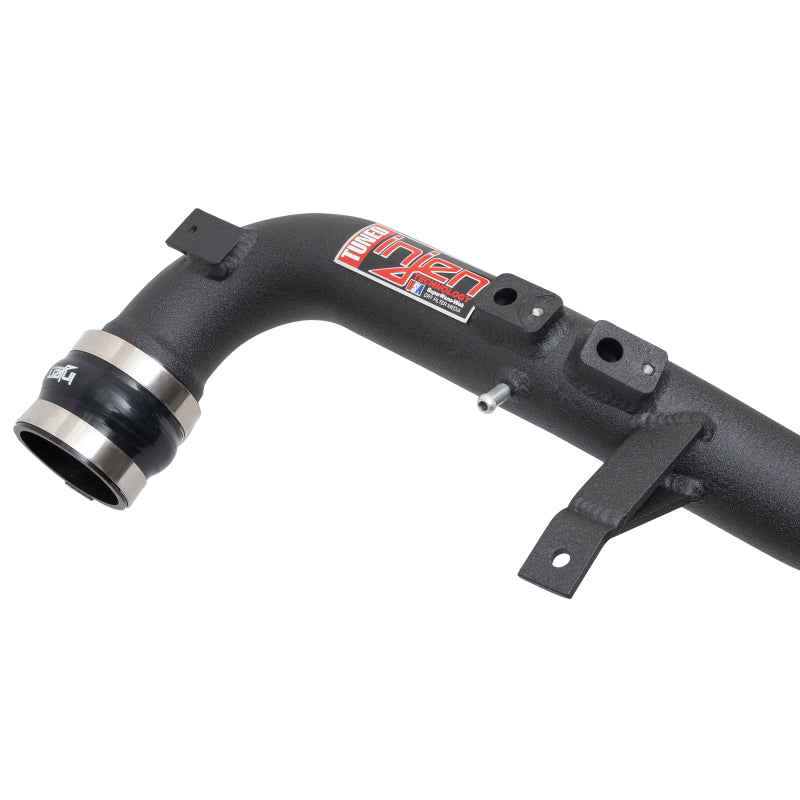 Kit de tuyaux de refroidisseur intermédiaire en aluminium Injen 22-23 pour Honda/Acura Civic/Si/Integra 1,5 L Turbo - Noir froissé