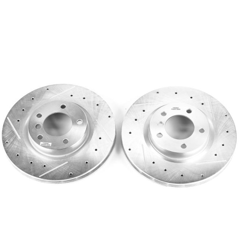 Disques de frein avant Power Stop 95-99 BMW M3 Evolution percés et fendus - Paire
