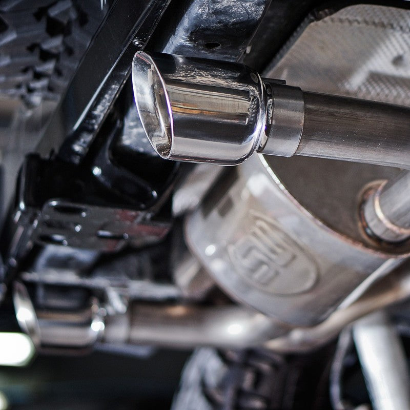 Échappement Catback pour Jeep Wrangler 2012-17 en acier inoxydable