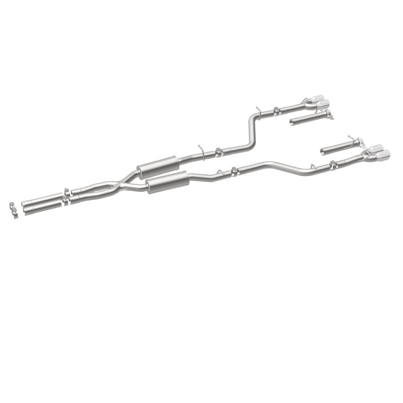Cat-Back MagnaFlow, SS, 2,5 po, embout arrière divisé en quatre parties de 3,5 po, Dodge Challenger R/T 5,7 L 2015