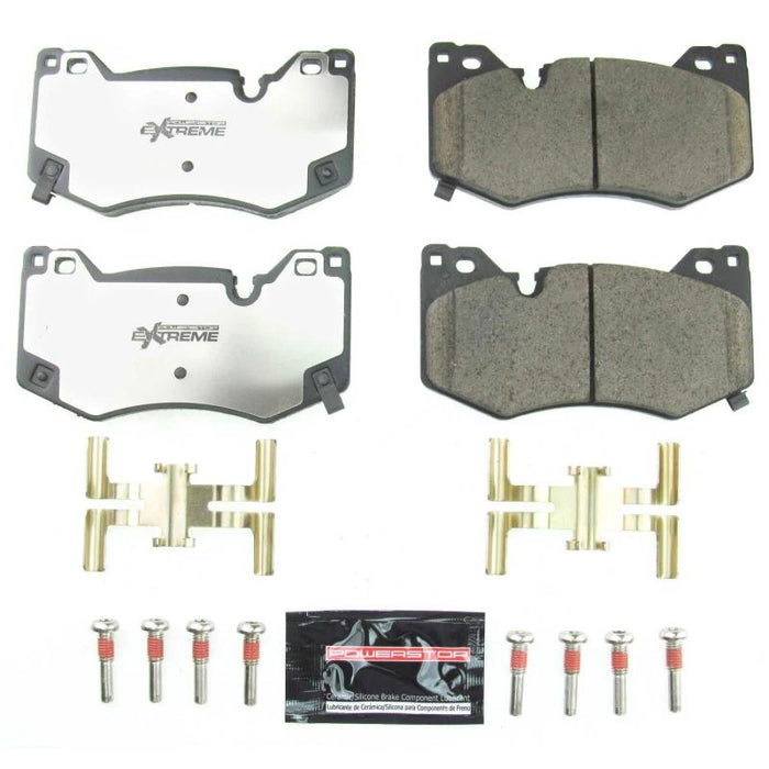 Plaquettes de frein Power Stop 2020 Chevrolet Corvette Z26 Extreme Street avant avec matériel