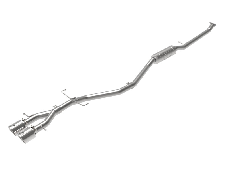 Système d'échappement Cat-Back aFe Takeda 2,5 pouces 304SS 17-20 Honda Civic SI Coupé L4-1,5 L (t) - Embout poli