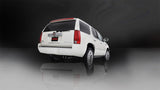 Corsa 11-14 GMC Yukon 6,2 L V8 3 po Cat-Back simple côté avec deux embouts Pro-Series noirs de 4 po