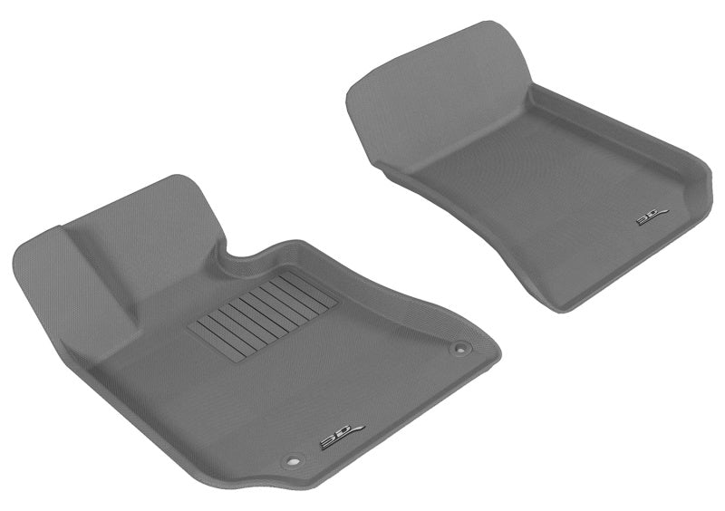 Tapis de sol 3D MAXpider 2010-2013 Mercedes-Benz Classe E W212 Kagu 1ère rangée - Gris