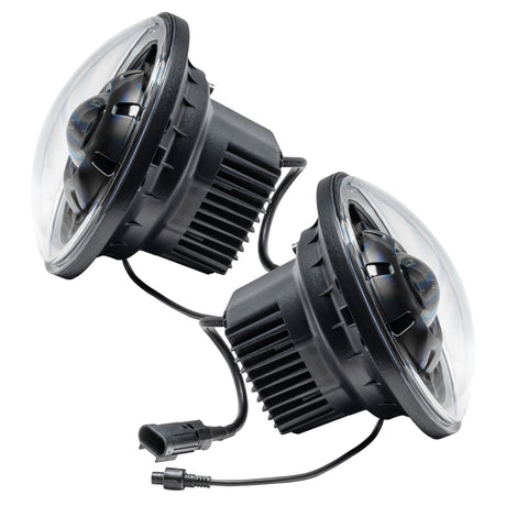 Phares de projecteur Oracle Oculus 7 pouces Bi-LED pour Jeep Wrangler JK - 6000K VOIR LA GARANTIE