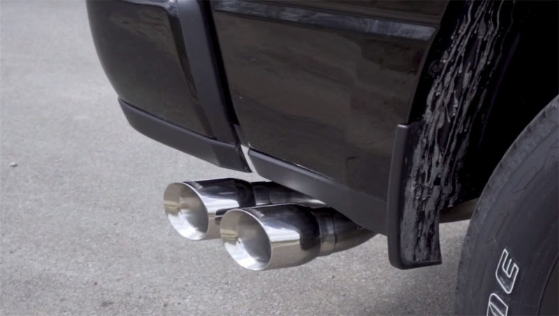 Corsa 2019 Ram 1500 5,7 L Crew Cab avec caisse de 57 po ou 76 po Cat-Back Single Side Exit 4 po Polished Dual Tip
